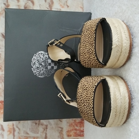 New Vince Camuto Kathalia Espadrille Sandals - Picture 2 of 10